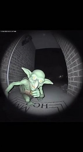 Goblin caught on camera