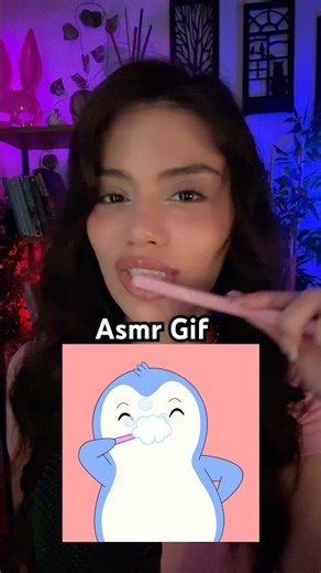 Gif ASMR Challenge 🥰 Sondaki bi tık yordu 😜 #asmr #asmrshorts #asmrgif