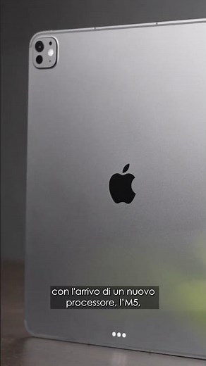 Apple, il nuovo iPad Pro con M5 è qui: stesso design, diventa più potente #fastwebplus #tuseifuturo
