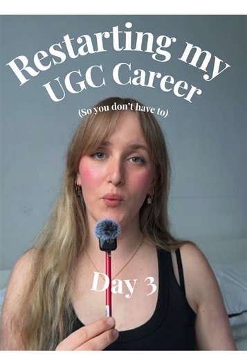 The mistakes that cost me THOUSANDS in my first year of UGC. 💸 I've been in content marketing for 7 years and STILL got it wrong when I started creating UGC. Usage rights, underpricing, working without contracts... these lessons were expensive. Day 3 of restarting my UGC career and I'm breaking down every mistake so you don't have to make them too. If you're charging less than you're worth or working without protection, this one's for you. Tomorrow (day 4) I'm sharing my new pricing structure a