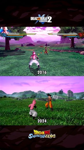 EVOLUTION: Kid BUU 2016 ➜ 2024 (Xenoverse 2 vs Sparking! ZERO) #juanotaku #dragonball