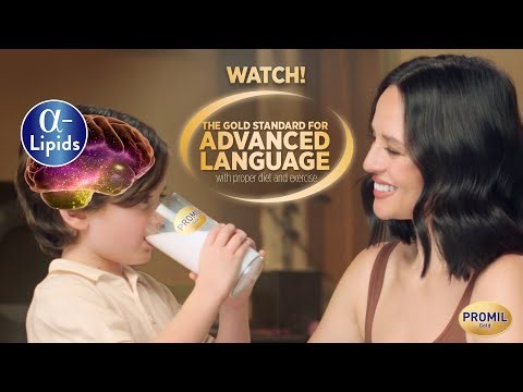 Help Reach the Gold Standard for Advanced Language with PROMIL GOLD®. with proper diet & exercise.