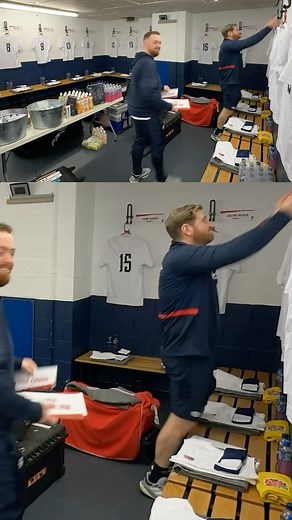 Time flies ⏱️ Join us behind the scenes as we set up the changing room ahead of England U20 Men’s game against Scotland👀 @u20sixnations | England Rugby