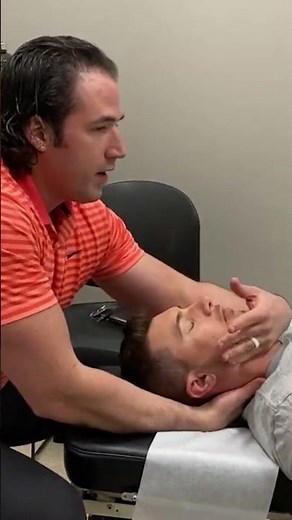 Huge Neck Pull Chiropractic Adjustment for Instant Relief #ChiropracticASMR #NeckPainRelief
