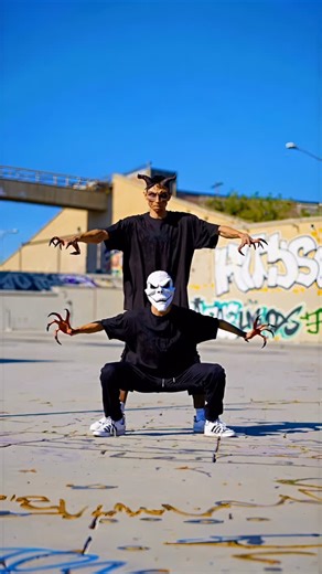 Halloween Dance Trend 🎃 #dancetrend | Strange AI