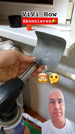 Ein genialer Klempnertrick mit einem Gasbrenner zum einfachen Lösen alter Rohre #diy #tipps #tricks