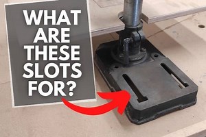 What Are The Slots In A Drill Press Base For? A Clear Answer