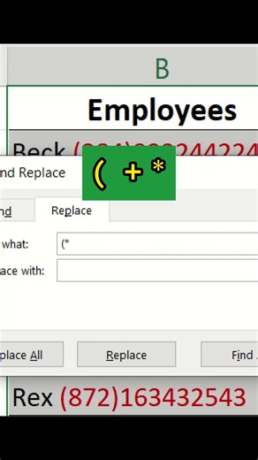How to Clean Up Excel: Remove Phone Numbers or Unwanted Data Easily! #excel #spreadsheet #microsoft