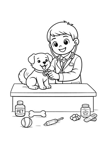 Community Helpers Coloring Pages for Kids | 20 Page A4 (PDF Download) - Etsy UK