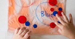 Make a Color Sorting Sensory Bag with Your Kids: Super Easy & Squishy