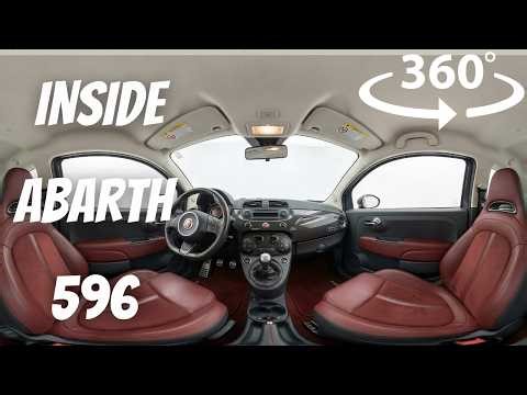 Full Interior Tour – Fiat 500 Abarth 695 in 360°