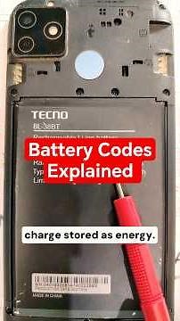 These numbers Could Save Your Phone - Decode Your Phone Battery Before It’s Too Late #electronics