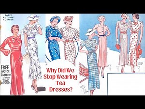 1930s Tea Dresses - Sewing Patterns for the Fashion that Defined an Era