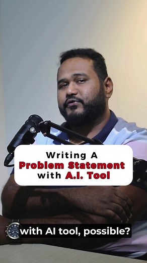 Generating Problem Statements with AI Tools