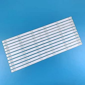 PANMILED 11 Pieces LED Backlight Strips for Hisense 50”TV SVH500A22_REV06_6LED_131113 50K23DG 50K22DG 50K20DG 50H5G 50H3 HD500DF-B57/S0