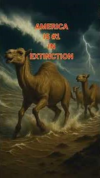 America is #1 in Extinctions (The Camelops) #animals #extinction #history