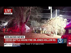 BREAKING: Crews respond to fire in Marlborough