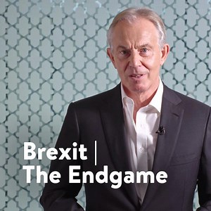 41K views · 339 shares | Tony Blair: It’s 3 years since the Brexit referendum & the game has changed. Hard Brexit is not a soft compromise between No Deal and remaining, it will mean a painful adjustment process. ‪The British people must have the final say on a choice between Hard Brexit, No Deal & Remain ⬇️ | Tony Blair Institute for Global Change | Facebook