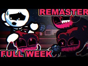 EVIL boyfriend VS skid FULL WEEK REMASTER | FNF CORRUPTED CRIMSON FRIDAY