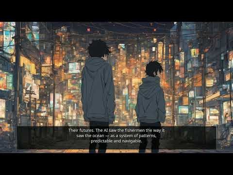 Ghost in the Machine — Ep10: DIGITAL FISHERMAN (AI Anime Art)
