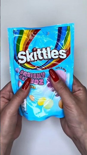 Blue Skittles 🥙🍡🍨 ASMR Filling Platter With Sweets 🎉🎉#shorts #asmr #foryou #mychannel