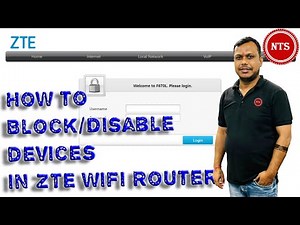 How to Block/Disable Unwanted Devices in ZTE WiFi Router | Step-by-Step Guide