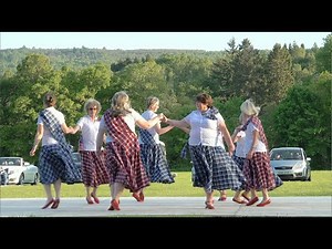 Prince Edward Assembly Scottish Country Dance display during 2023 Highland Nights in Pitlochry