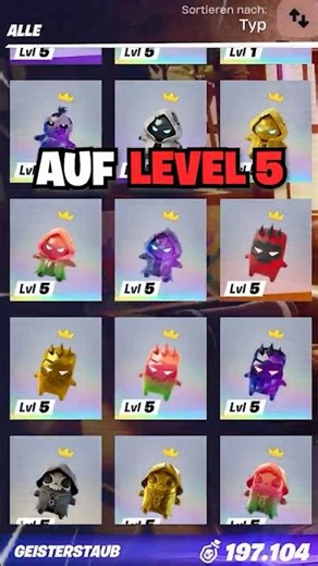 Every Fortnite Sprite LEVEL 5..😱