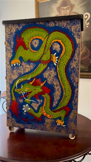 28 reactions |  Dragon - Nite Club Table  (U.F. Grant - Mak Magic Co., c.1960’s) Let’s take a closer look at this fabulous magician’s table….. a true thing of beauty. https://youtube.com/@raleighvintagemagic?si=n4Eb1B0wGR588Jdp #magic #magician #raleighvintagemagic | Raleigh Vintage Magic | Facebook