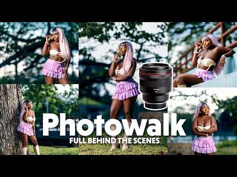 Mastering Outdoor Lighting with the Canon EOS R6 Mark III and RF 85mm 1.2 - Godox AD600BM II
