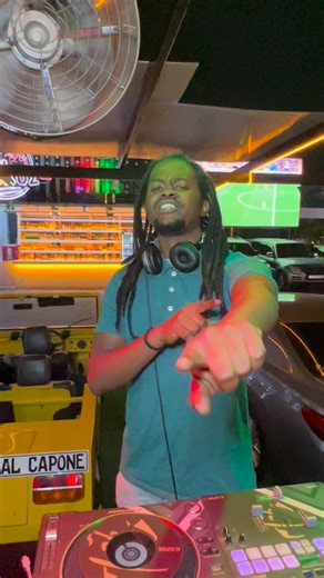 Reggae rhythms and good vibrations. @djrudeboy254 on the early bounce. #AlCapone | Al capone ke