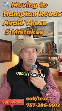 ✈️ Relocating to Hampton Roads? 5 Big Mistakes to Avoid (Virginia Beach, Chesapeake, Norfolk)