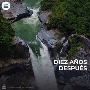 Atención!! La cascada San Rafael, la más alta del Ecuador, se quedó sin agua tras una implosión 😔 #radioarcoirisnapo Fuente: EC | RadioArcoiris Napo