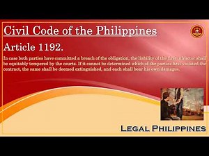 Civil Code of the Philippines, Article 1192