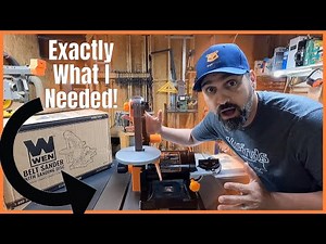 WEN 6515T 1in x 30in Belt Sander Review! EXACTY What I needed!