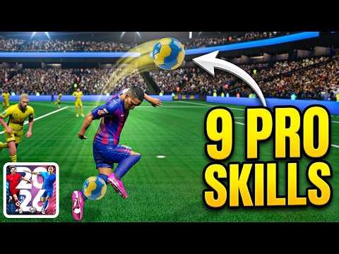 DLS 26 Skills Tutorial 🔥Master All 9 Pro Skills Dream League Soccer (Basic to Advanced)