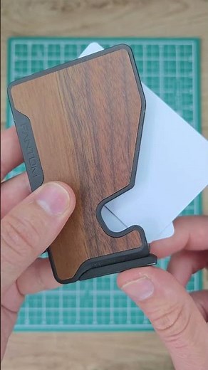 Fantom X Wallet: This Wallet's Made from Wood