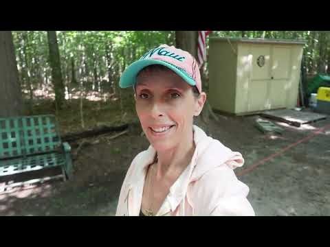 Michigan Off-Grid Life | Weather Setbacks, Solar Shed Progress & Starlink Upgrade