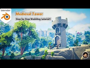 Blender Medieval Tower Modeling | Full Modeling Process Explained #blender