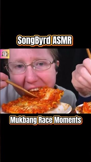 SongByrd ASMR RACE MOMENTS|Mukbang #shorts