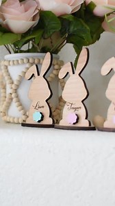 Svg File Free Standing Easter Bunny - Etsy
