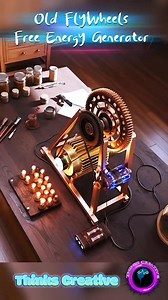 Old FlyWheels Free Energy Generator (Authentic Fly-Wheels Power) #flywheel #flywheelenergy #flywheelenergypower #energyfromflywheel #manualfreeenergy #freewheelpower #energyticpower #powerenergitic #magnetspower #flywheelpower #wheelenergy #powerofmagnet #FreeEnergyGenerator #magnet #magnetic #MagneticPower #MagneticEnergy #magnets #magneticpowerenergy #wheels #wheelie #WheelPower #wheelpowerenergy #flywheelpower #thinkcreative #thinkcreatively | Thinks Creative