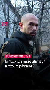 5.6K views · 21 reactions | Is the phrase ‘toxic masculinity’ toxic itself? 'If we alienate our boys and tell them there's something wrong with being a boy and being masculine, someone like Andrew Tate will sweep them up.' | Newstalk | Facebook