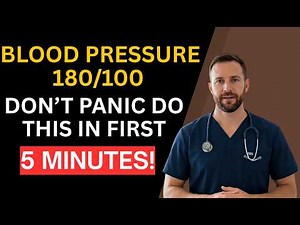 180/100 Blood Pressure DO THIS NOW Before It’s Too Late Life Saving Guide with captions