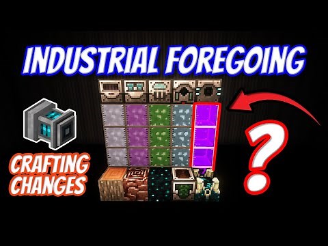 Industrial Foregoing - Complete Guide in All The Mods 10