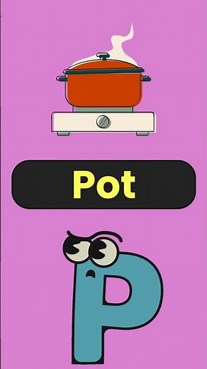 Learn Letter P with Peacock, Pizza, Pot & Pyramid |ABC Phonics| Preschool Learning India & Worldwide