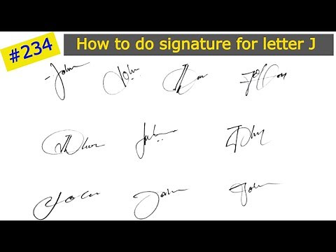 John Name signature | john signature || online signature | English Name Signature | signature Master