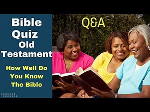 Ultimate Bible Quiz Questions and Answers From Old Testament - EP 10