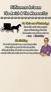 Replying to @childofgod4441 What's the difference between Amish and Mennonites? How do the Amish differ from the Mennonites? How to tell the difference between Amish and Mennonites? #ordnung #amish #mennonite #amishtiktok #qanda #q #amishlife #mennonitetiktok | The Amish Way