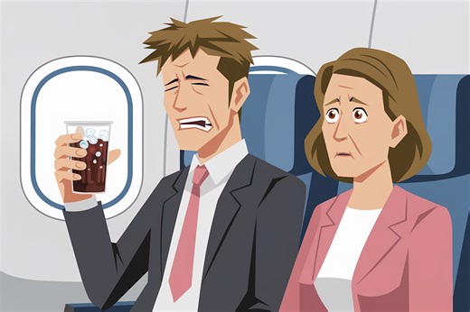 Booze at altitude: The messy truth about drinking on planes